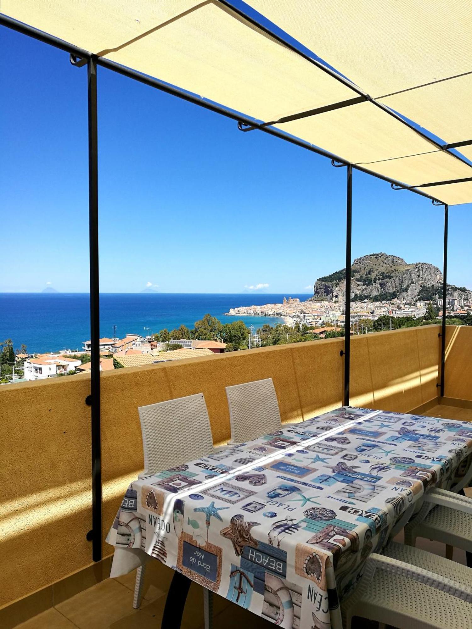 Appartement Casa Panoramica Santa Lucia à Cefalù Extérieur photo